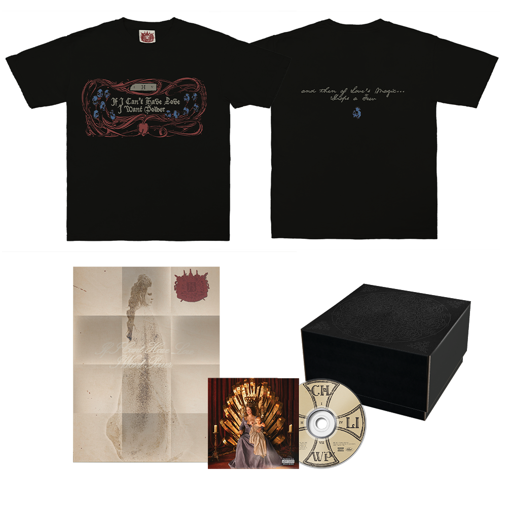 If I Can't Have Love, I Want Power- Skeleton T-Shirt & CD Box Set
